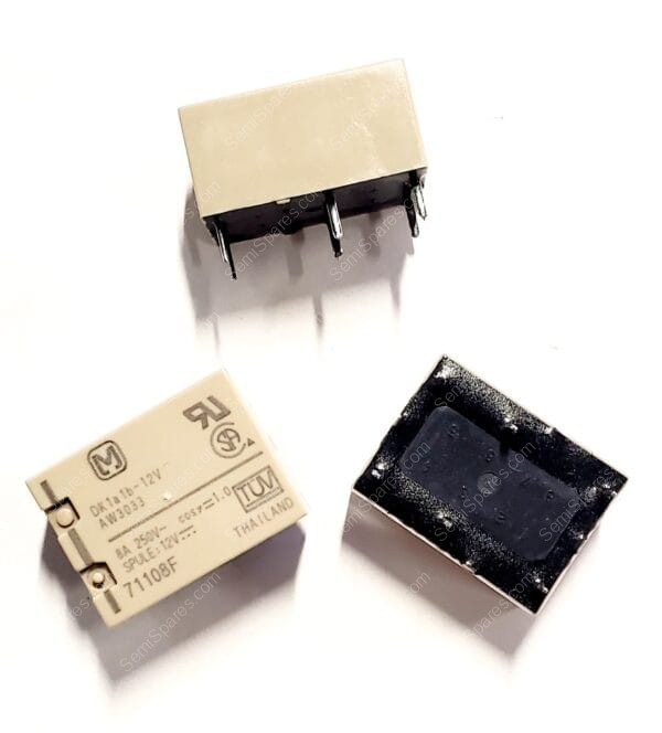 DK1A1B-12V | RELAY GEN PURPOSE DPST 8A 12V - Image 3