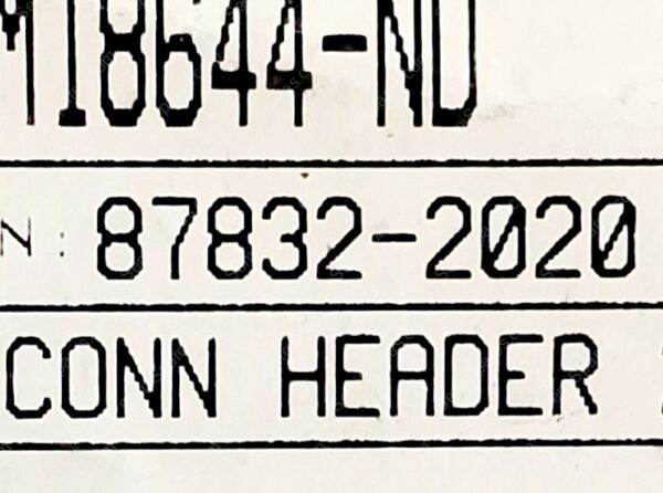 87832-2020 | CONN HEADER SMD 20POS 2MM - Image 4