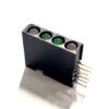 568-0731-822F | LED CBI 3MM QUAD GREEN/ RED/ YELLOW RA