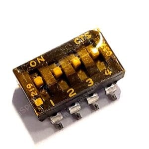 219-4MST | SWITCH SLIDE DIP SPST 0.1A 20V