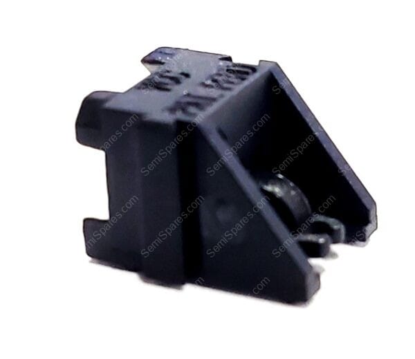 PCH175 | LED SOCKET 5MM RA BLACK NYLON