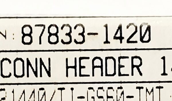 87833-1420 | CONN HEADER R/A 14 POS 2MM - Image 5