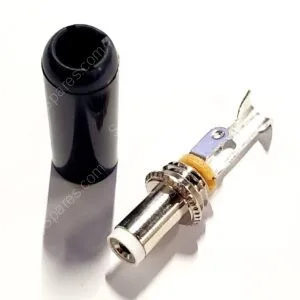 S760 | CONN PWR PLUG 2X5.5MM SOLDER