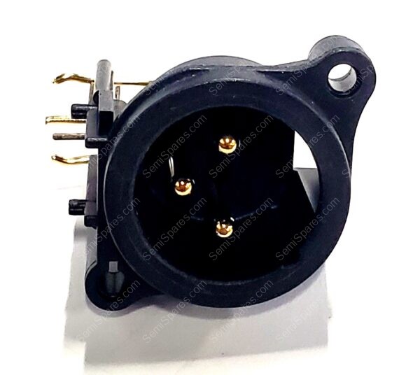 NC3MAH-0 | XLR CONN 3C MALE PCB GROUND CONTACT - Image 4