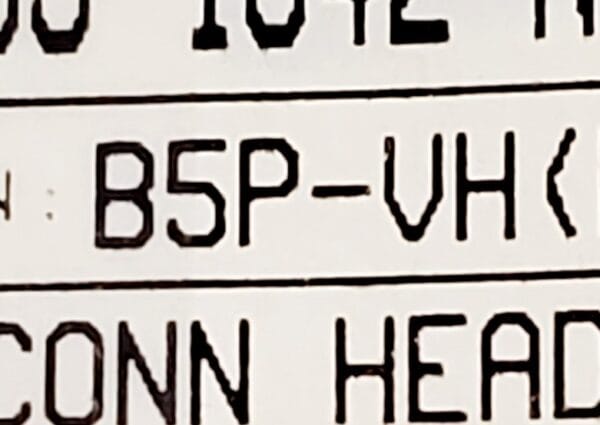 B5P-VH | CONN HEADER VERT 5 POS 3.96MM - Image 4