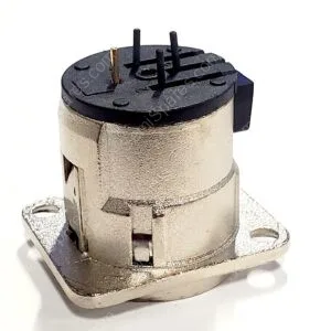 NC3MD-V | 3C MALE NICKEL NEUTRIK XLR PANEL MOUNT CONNECTORS