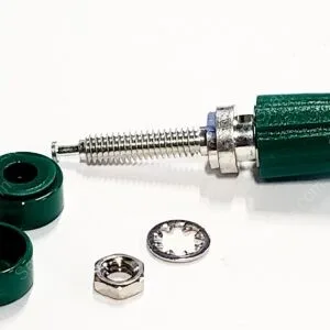 3760-5 | CONN BIND POST KNURLED GREEN