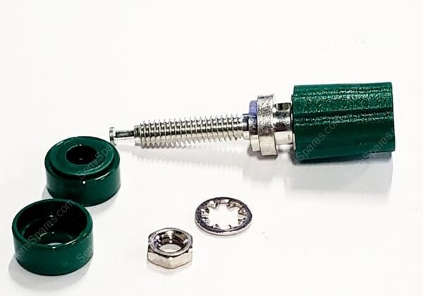 3760-5 | CONN BIND POST KNURLED GREEN