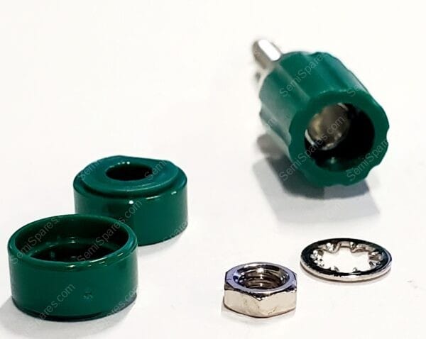 3760-5 | CONN BIND POST KNURLED GREEN - Image 2