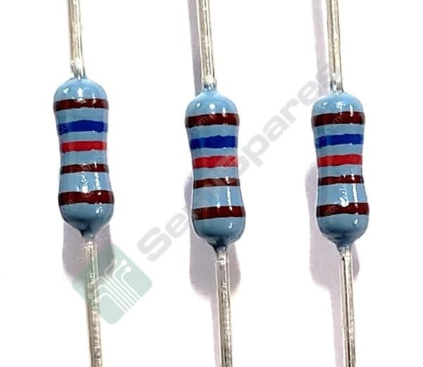 MF55D1621FT52 | FIXED RESISTOR METAL FILM 0.25W 250V 1% THROUGH HOLE MOUNT