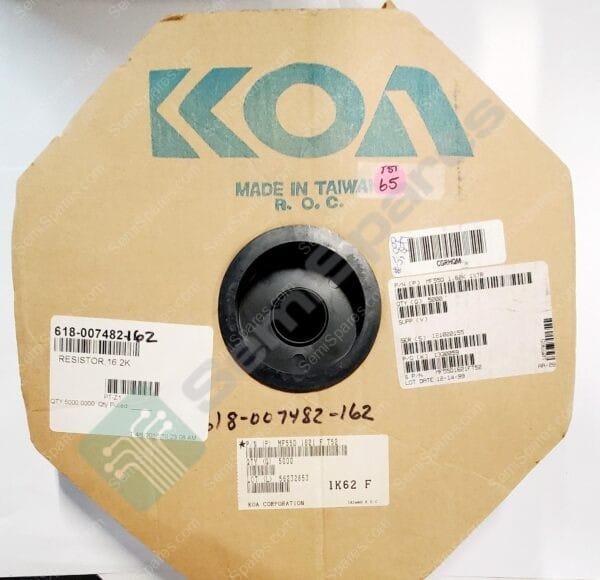 MF55D1621FT52 | FIXED RESISTOR METAL FILM 0.25W 250V 1% THROUGH HOLE MOUNT - Image 4