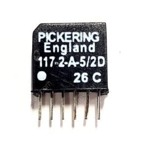 117-2-A-5/2D | REED RELAY SINGLE IN LINE 5V