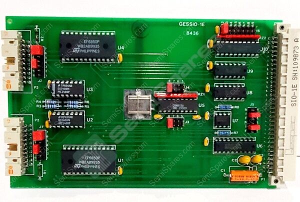22-0075-024 | PCB INTERFACE RS22 TWO-CHANNELS GEM PORT GESPAC GESSIO-1E; BROKE FACTORY SEAL FOR PICTURES