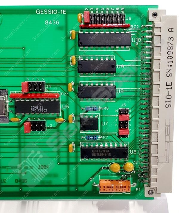 22-0075-024 | PCB INTERFACE RS22 TWO-CHANNELS GEM PORT GESPAC GESSIO-1E; BROKE FACTORY SEAL FOR PICTURES - Image 6
