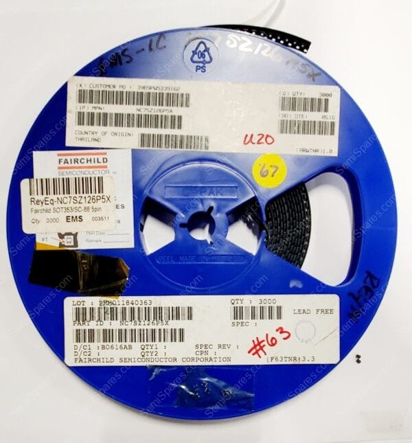 NC7SZ126P5X | IC BUF NON-INVERT 5.5V SC70-5 - Image 4