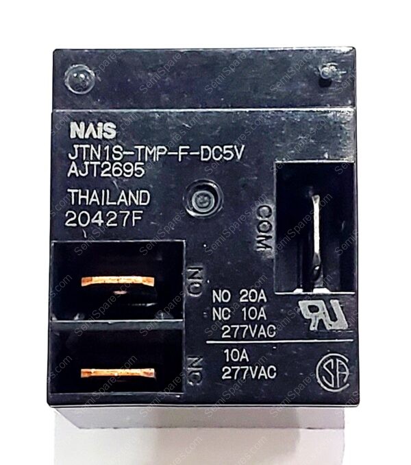 JTN1S-TMP-F-DC5V | RELAY GEN PURPOSE SPDT 20A 5V