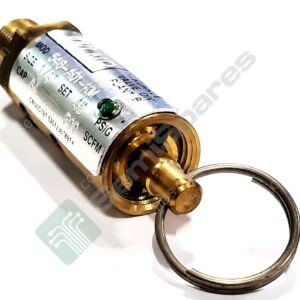 548-A01-KM | SAFETY RELIEF VALVE BRASS 1/4" MALE x TOP OUTLET 200 PSI THREADED EXTERNAL PIPE ALL ENDS INSIDE SPRING