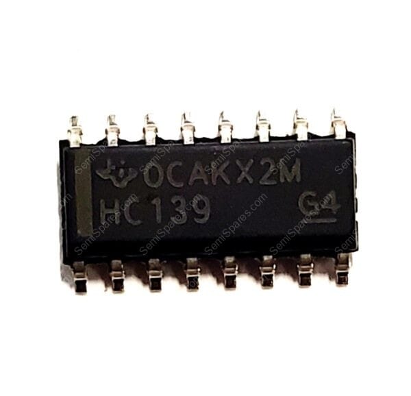 SN74HC139D | IC DECODER/DEMUX 1X2:4 16-SOIC