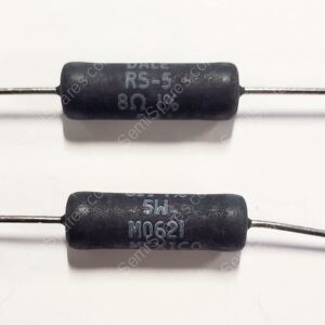 RS0058R000FB12 | WIREWOUND RESISTORS - THROUGH HOLE 5WATTS 8OHMS 1%