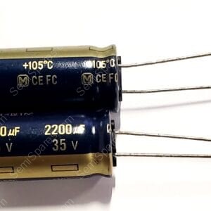 EEU-FC1V222 | CAP ALUM 2200UF 20% 35V RADIAL