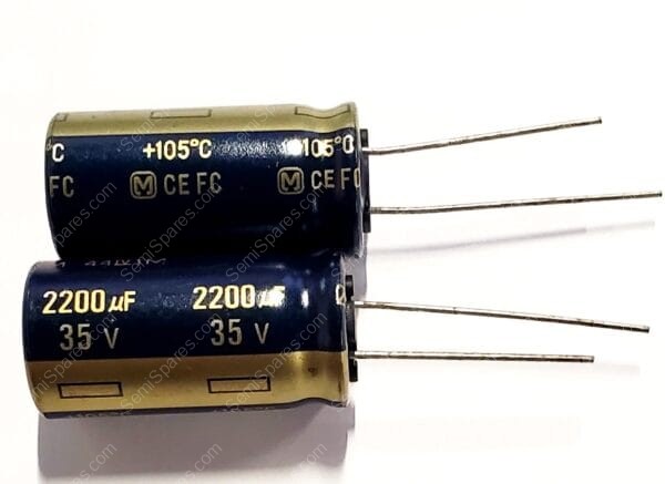 EEU-FC1V222 | CAP ALUM 2200UF 20% 35V RADIAL
