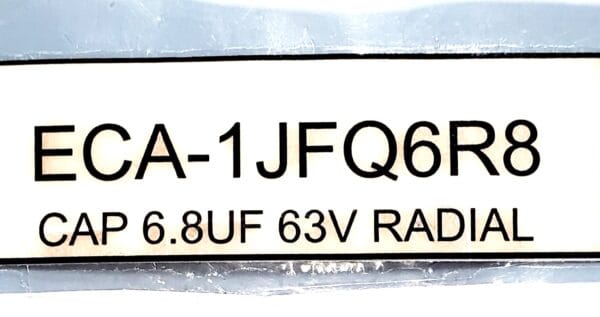ECA-1JFQ6R8 | CAP ALUM 6.8UF 63V RADIAL 20% - Image 4