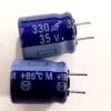 ECA-1VM331B | CAP ALUM 330UF 20% 35V RADIAL TH