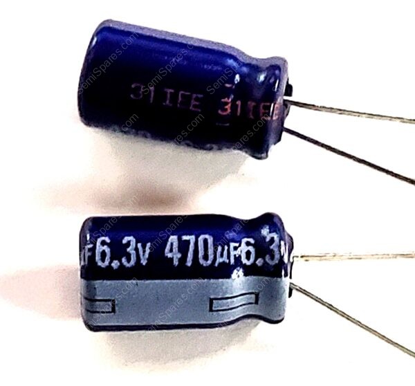 ECA-0JM471 | CAP ALUM 470UF 20% 6.3V RADIAL