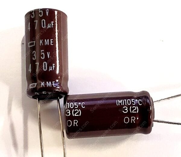 KME35VB471M10X20LL | CAP ALUM 470UF 35V 20% RADIAL
