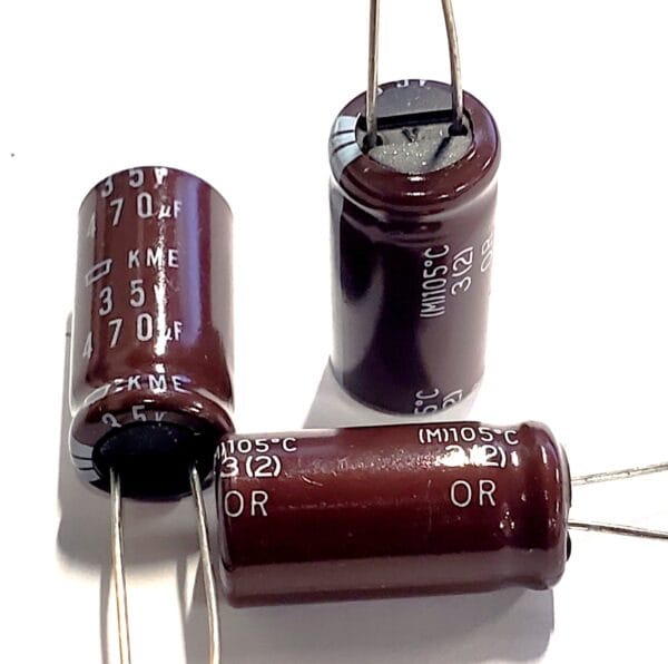 KME35VB471M10X20LL | CAP ALUM 470UF 35V 20% RADIAL - Image 3