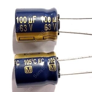 EEU-FC1J101 | CAP ALUM 100UF 20% 63V RADIAL
