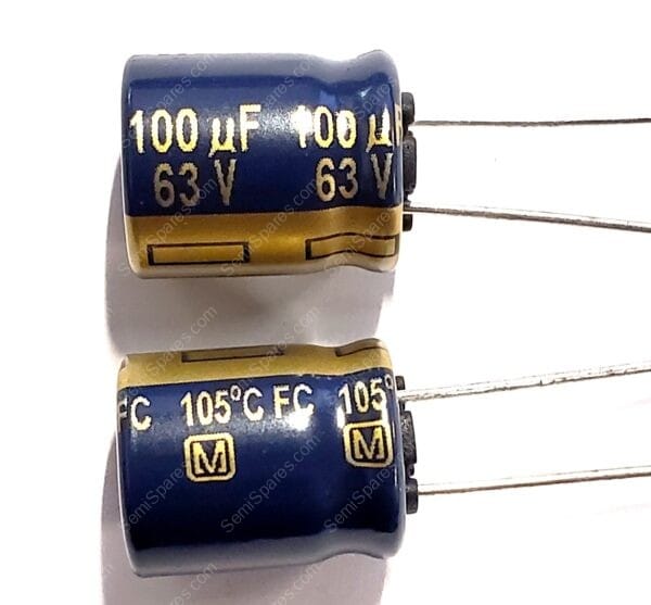 EEU-FC1J101 | CAP ALUM 100UF 20% 63V RADIAL