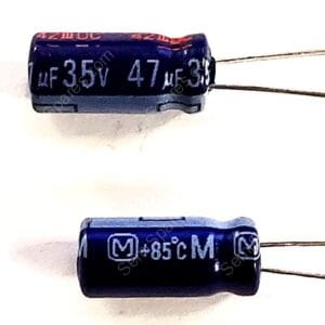 ECA-1VM470 | CAP ALUM 47UF 20% 35V RADIAL