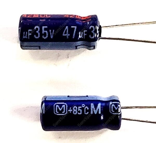 ECA-1VM470 | CAP ALUM 47UF 20% 35V RADIAL