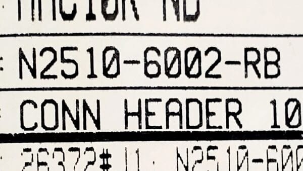N2510-6002-RB | CONN HEADER VERT 10 POS 2.54MM - Image 4