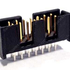 103308-2 | CONN HEADER VERT 14 POS 2.54MM PIN SHROUDED 4 WALL SOLDER