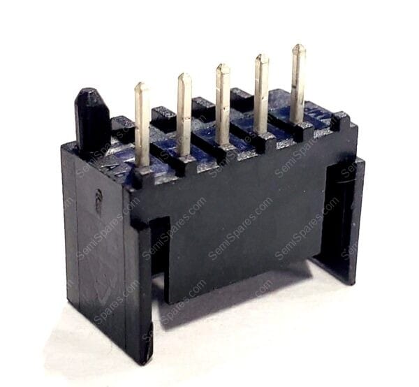 644486-5 | CONN HEADER THROUGH HOLE 5 POS 2.54MM MALE PIN SHROUDED - Image 2