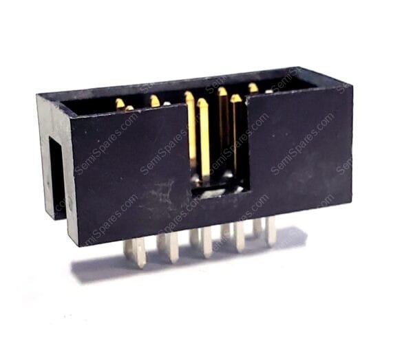 1-1634688-0 | CONNECTOR HEADER THROUGH HOLE 10 POSITION 2.54MM MALE PIN SHROUDED 4 WALL SOLDER PUSH PULL BLACK