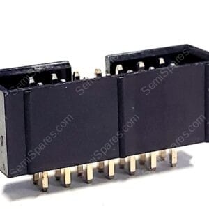 SBH11-PBPC-D07-ST-BK | CONNECTOR HEADER THROUGH HOLE 14 POSITION 2.54MM MALE PIN SHROUDED 4 WALL SOLDER PUSH PULL BLACK 3A