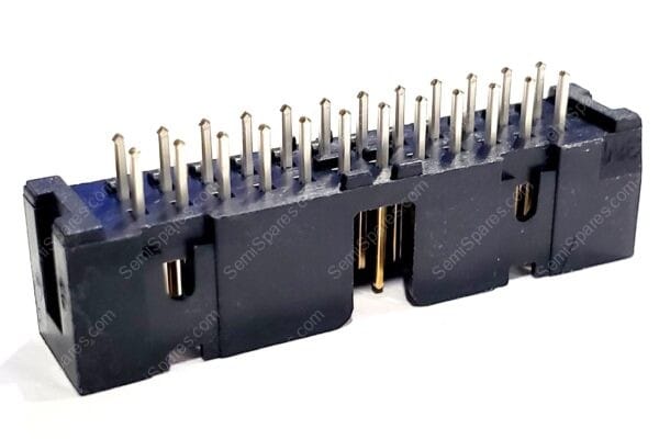 N2524-6002-RB | CONN HEADER VERT 24 POS 2.54MM MALE PIN SHROUDED - Image 2