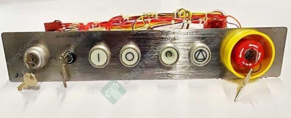 12-8875-058 | ASSEMBLY EMO/SW PANEL INTEGRA 4 PUSH BUTTONS 3 KEY TURNS w/ KEYS