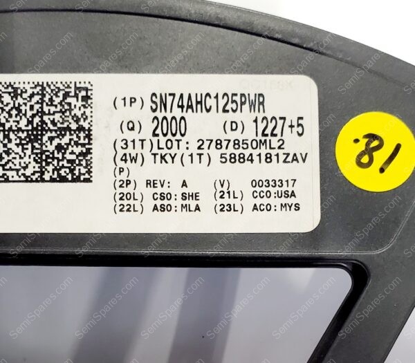 SN74AHC125PWR | IC BUF NON-INVERT 5.5V 14TSSOP - Image 4