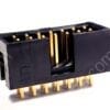 TSS-107-01-G-D | CONNECTOR HEADER THROUGH HOLE 12 POSITION 4.2MM MALE PIN SHROUDED 4 WALL PUSH PULL BLACK 3A