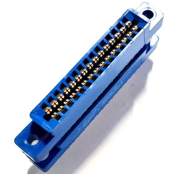 EBC15DRXH | 30 POSITION FEMALE CONNECTOR NON SPECIFIED DUAL EDGE GOLD 2.54MM BLUE THROUGH HOLE SOLDER - Image 3