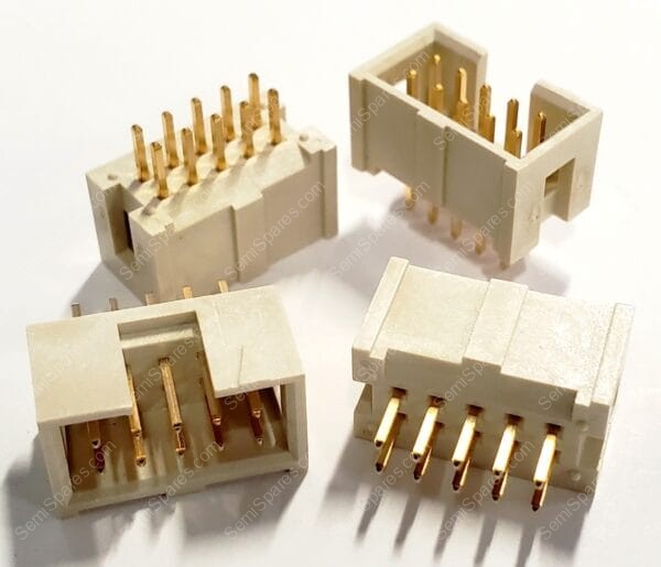 HTSS-105-02-G-D | CONNECTOR HEADER 10 POSITION 2.54MM WHITE - Image 3