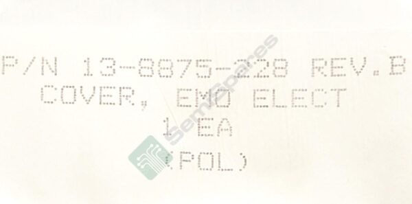 13-8875-228 | YELLOW HARD PLASTIC PUSH BUTTON/ TURN KEY PANEL MOUNTING HOLE 2.38" REV. B - Image 4