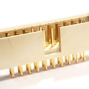 HTST-110-02-G-D | CONNECTOR HEADER THROUGH HOLE 20 POSITION 2.54MM MALE PIN SHROUDED 4 WALL SOLDER PUSH PULL WHITE