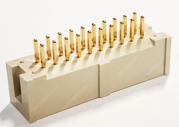 HTST-110-02-G-D | CONNECTOR HEADER THROUGH HOLE 20 POSITION 2.54MM MALE PIN SHROUDED 4 WALL SOLDER PUSH PULL WHITE - Image 2