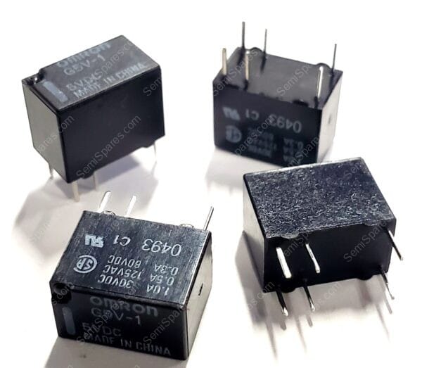 G5V-1-DC5 | GENERAL PURPOSE RELAY SPDT 1 FOR C THROUGH HOLE 1A NON LATCHING PC PIN SEALED FULLY - Image 4