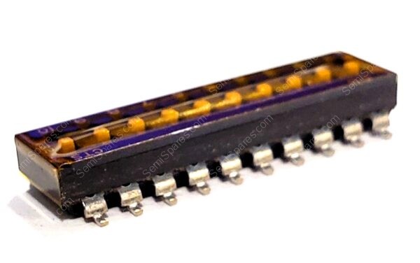 219-10MST | DIP SWITCH SPST 10 POSITION SURFACE MOUNT SLIDE ACTUATOR 100MA 20VDCGULL WING